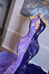 Beautiful Long Backless Mix Colour Sleeveless Mermaid Prom Dress