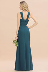 Fabulous Halter Elegant Bridesmaid Dresses Long Dress for Wedding Party