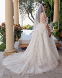 Gorgeous Plus Size Lace Wedding Dress Mermaid Bridal Gowns