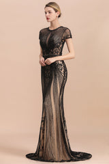 Luxury Mermaid All-Covered Beaded Prom Dress