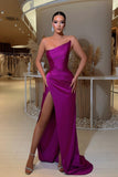 Modern Fabulous Long Mermaid Sleeveless Prom Dress With Split