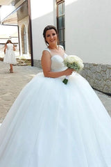 Modern Princess Long Long Sequins Sleeveless Bridal Dress