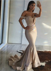 Off Shoulder Sexy Formal Evening Dress Sheath Long Prom Dresses Custom Made CE0094