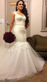 Sexy Mermaid Lace  Wedding Dresses New Arrival Custom Made Bridal Gowns