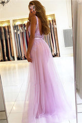 Straps V-neck Sheath Floor-length Beaded Applique Prom Dresses