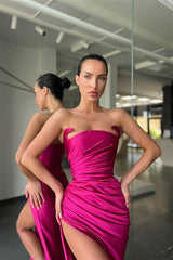 Suzhoufashion Classic Sleeveless Amazing Split Mermaid Evening Dresses