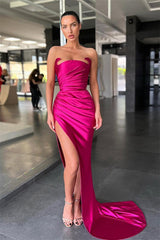 Suzhoufashion Classic Sleeveless Amazing Split Mermaid Evening Dresses