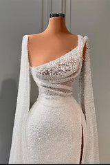 Suzhoufashion Elegant Sequins Split Wedding Dresses With Beads