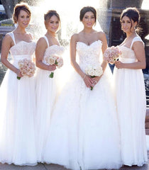 Timeless Bridal Dresses Sweetheart Appliques Flowers Ruffles Tulle Court Train Wedding Gowns